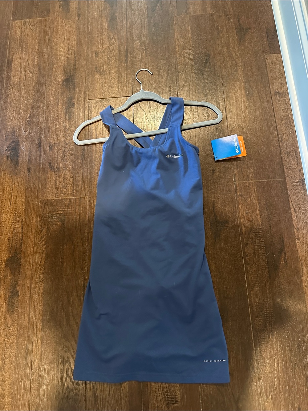 Columbia Periwinkle Cross-Back Athletic Dress